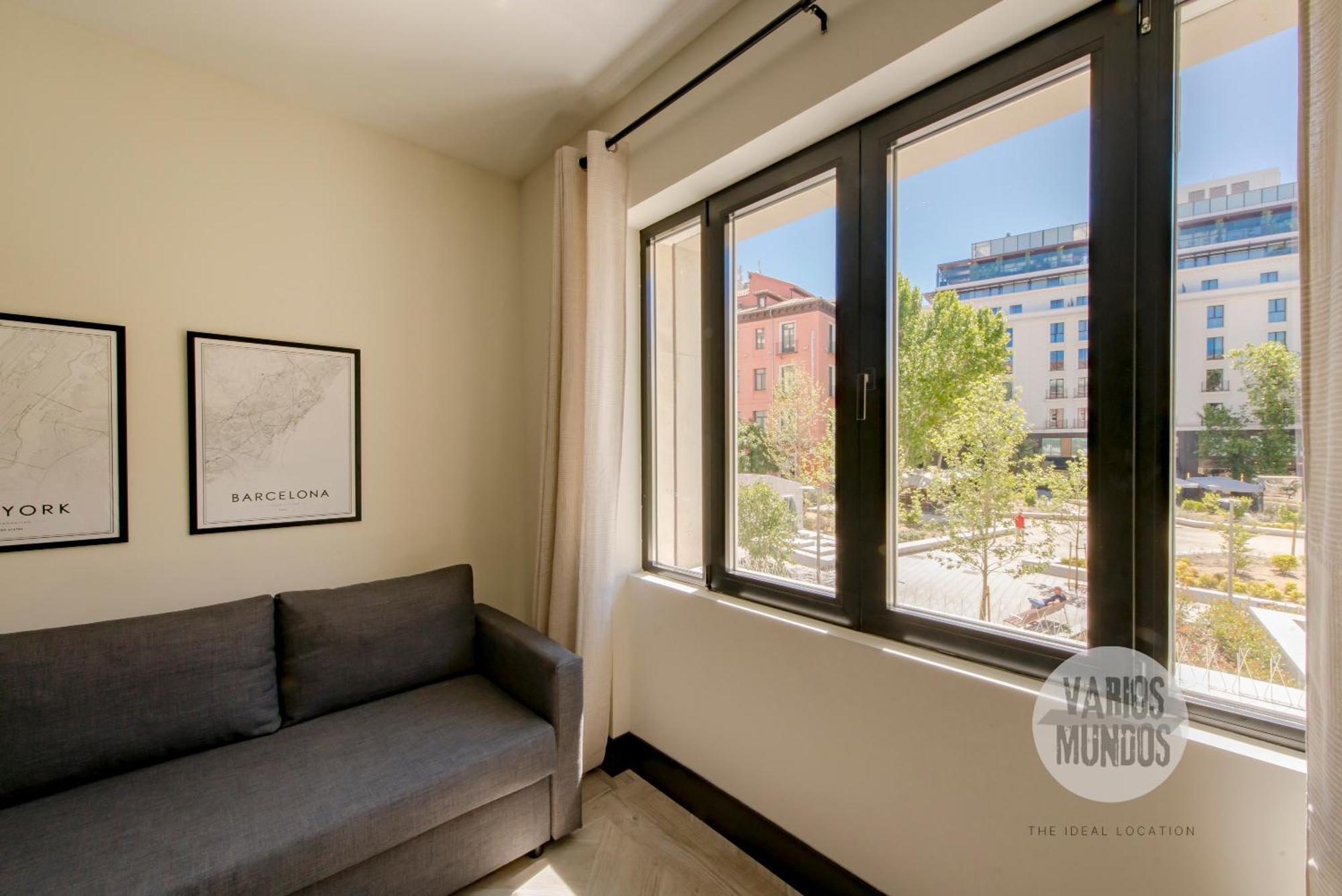 Bright Apt Para 4Pax En Gran Via-Plaza De Carmen E2 Madrid Exterior foto