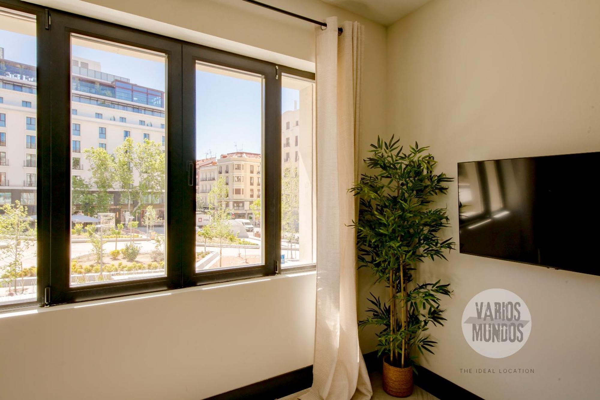Bright Apt Para 4Pax En Gran Via-Plaza De Carmen E2 Madrid Exterior foto
